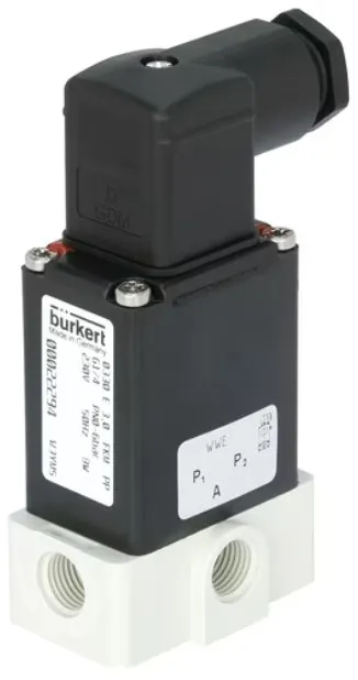 Solenoid valve Burkert type 0330 - Direct-acting 2/2 or 3/2-way pivoted armature valve
