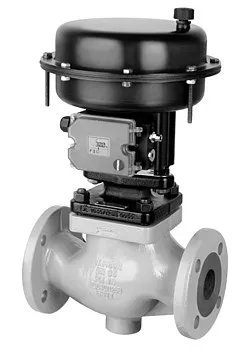Pneumatic control valve Samson 3321 DIN