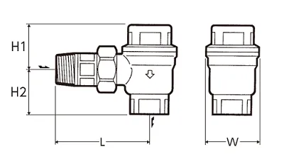 Thermoelement Steam Traps Miyawaki W1 (for Radiators)