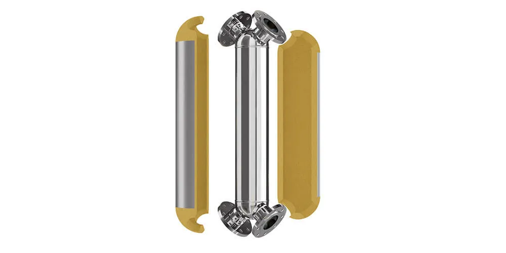 PFI insulation for JAD exchangers