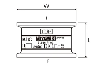Diaphragm Steam Traps Miyawaki DX1 (for Sanitation Systems)