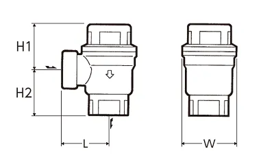 Thermoelement Steam Traps Miyawaki W2 (for Radiators)