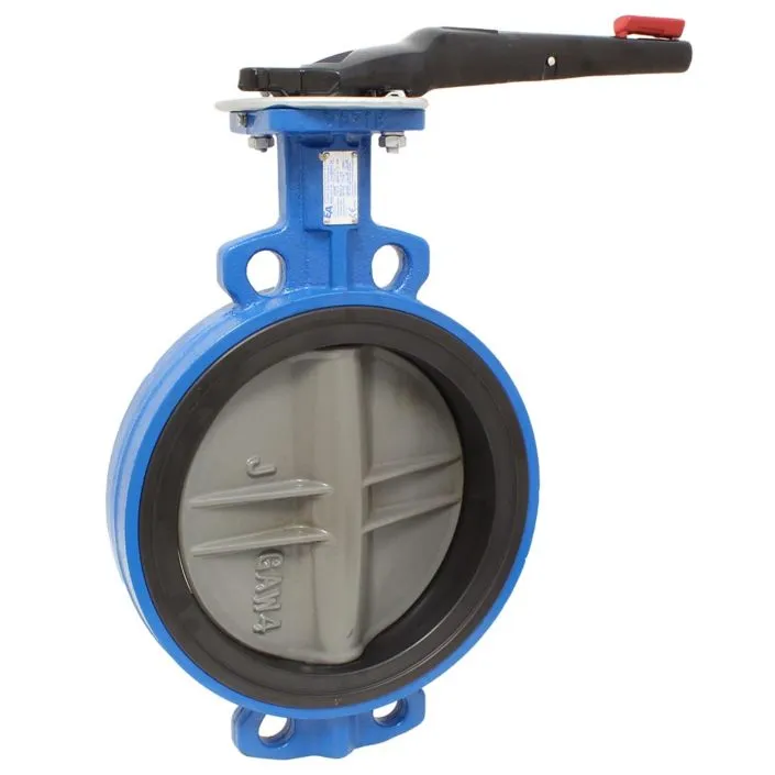 Butterfly valve with hand lever END-Armaturen WA