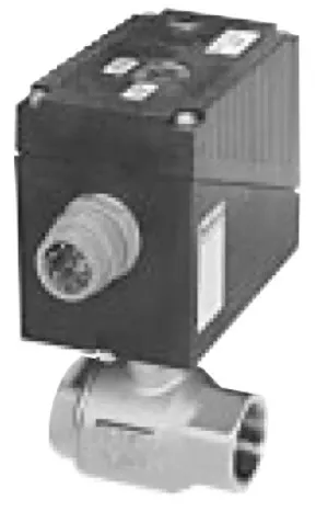 2/2 way ball valves with electrically driven actuator Burkert type 2664