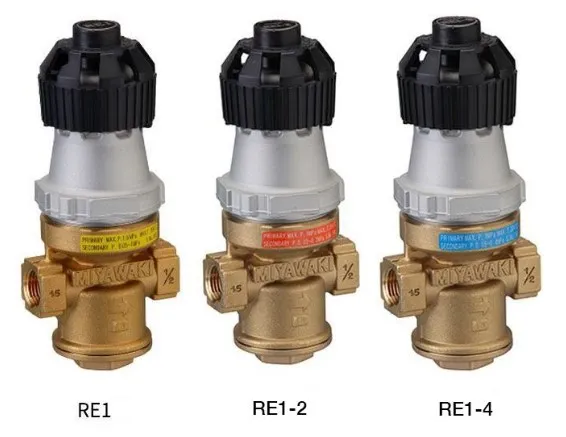 Pressure reducing valves Miyawaki RE1