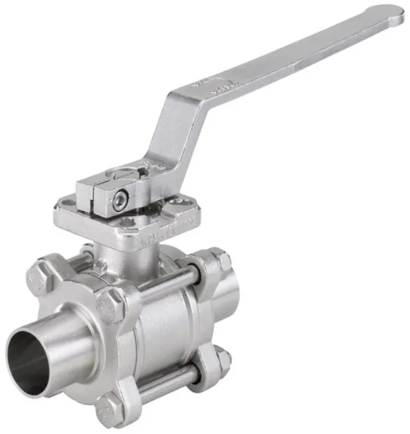 2/2-way ball valve 3-piece Burkert type 2654