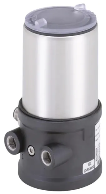 Control head for decentralised automation of ELEMENT process valves Burkert type 8695