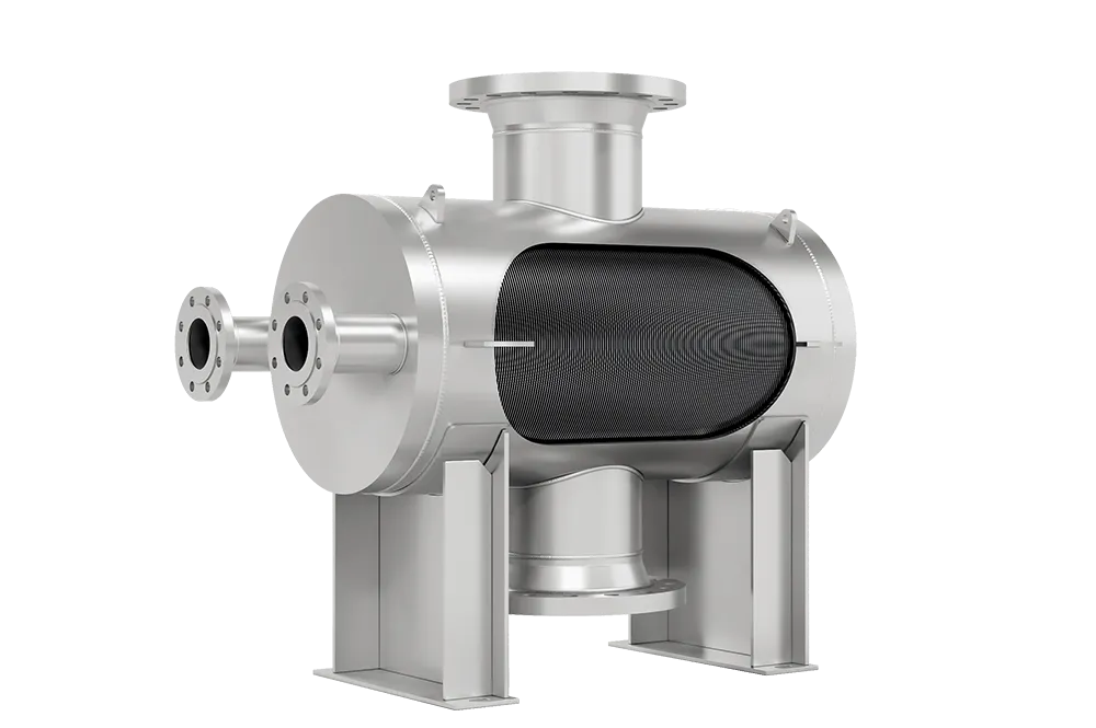 JAG shield heat exchangers