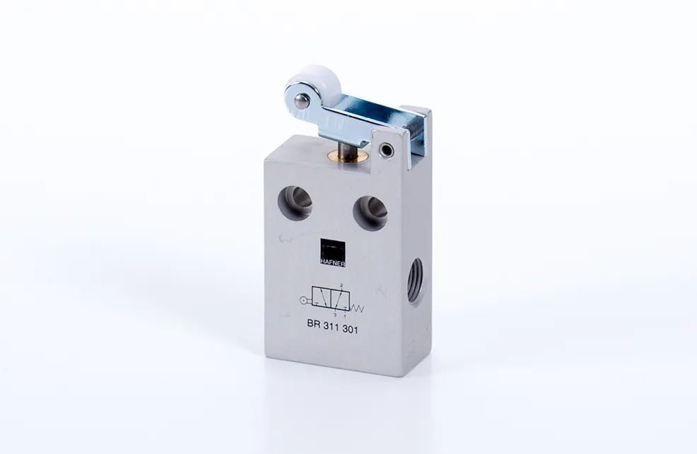 Roller lever valves with idle return BR 311 _ _1