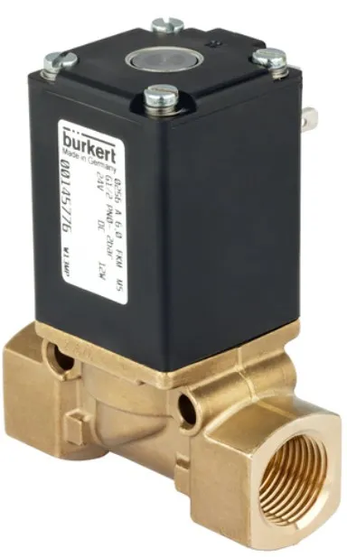 Solenoid valve Burkert type 0256 - Direct-acting 2/2-way solenoid valve