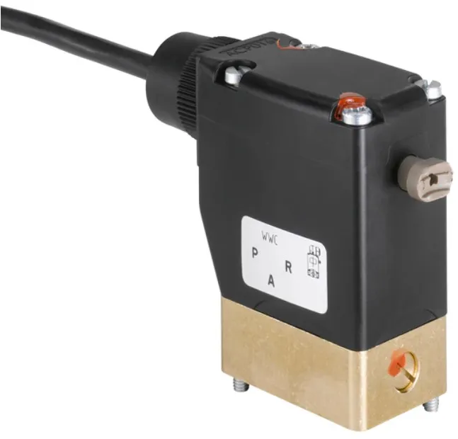 Solenoid valve Burkert type 0331 - Direct-acting 2/2 or 3/2-way pivoted armature valve