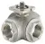 2/2 or 3/2 way Ball Valve, 2-Piece Burkert type 2651