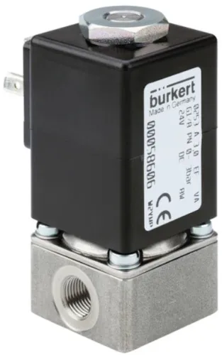 Solenoid valve Burkert type 0253 - 2/2-way solenoid valve, direct-acting