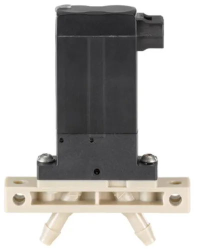 Solenoid valve Burkert Type 6624 - 2/2 and 3/2 way Bürkert TwinPower rocker solenoid valve with separating diaphragm