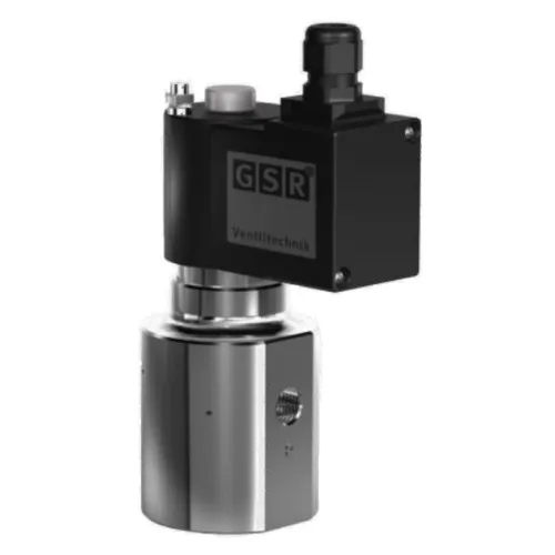 Solenoid valve for high pressure applications GSR 3/071