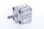 Single acting cylinder | spring pushes piston rod out | magnetic piston | male thread | Q-series HAFNER QEFV