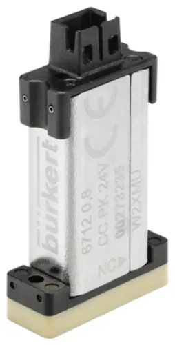 Solenoid valve Burkert Type 6712 - 2/2-way Whisper Valve with media separation