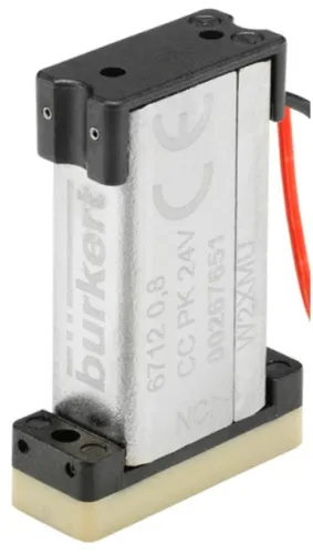 Solenoid valve Burkert Type 6712 - 2/2-way Whisper Valve with media separation