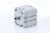 Double acting cylinder | through piston rod | magnetic piston | female thread | Z-series HAFNER ZBN