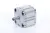 Single acting cylinder | spring pushes piston rod out | magnetic piston | female thread | Q-series HAFNER QENV