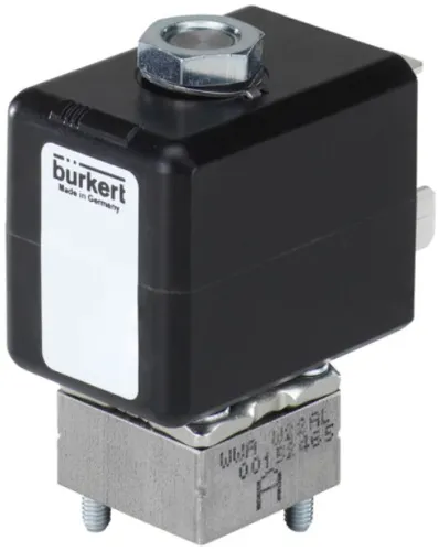 Solenoid valve Burkert type 7011 - Direct-acting 2/2-way plunger valve