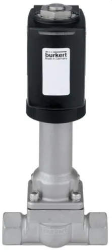 Solenoid valve Burkert type 6026 - Plunger valve, 2/2-way, direct-acting