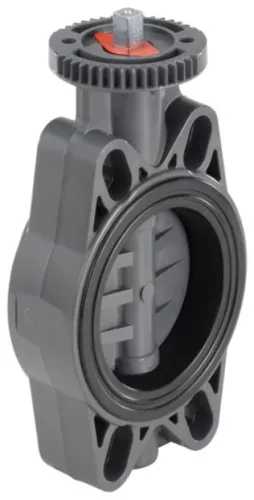 Plastic butterfly valve Burkert type 2674