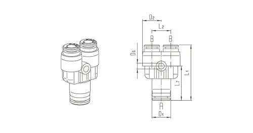 Push-in connector | Y | Series 900 HAFNER 982P
