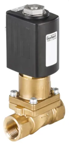 Solenoid valve type 5406 - Piston valve 2/2-way servo-assisted