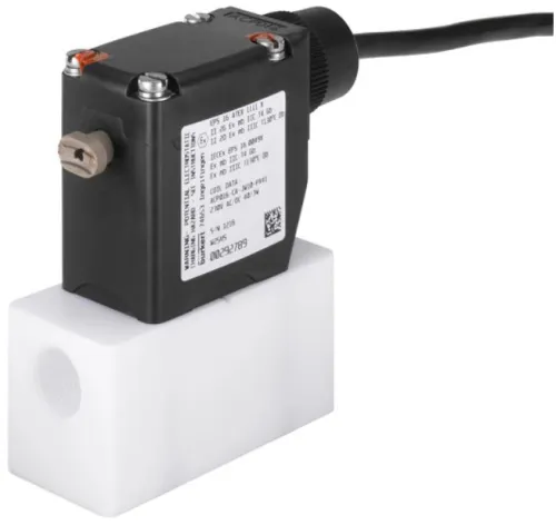 Solenoid valve Burkert type 0121 - Direct-acting 2/2 or 3/2-way pivoted armature valve