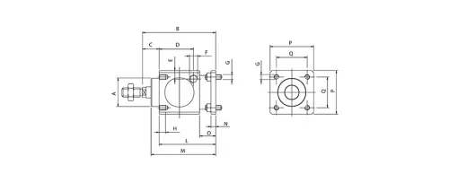 Rod lock | for cylinders ISO 15552 HAFNER VRL