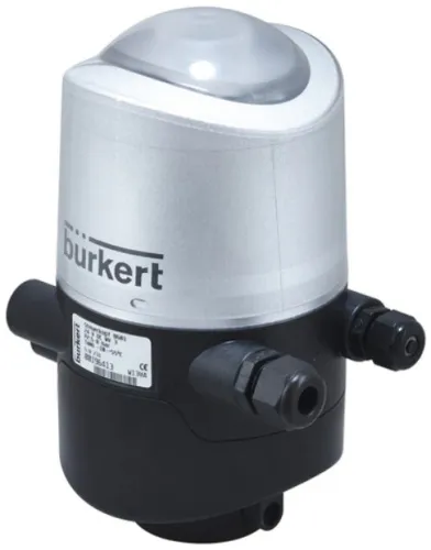 Control head for decentralized automation of hygienic process valves Burkert type 8681