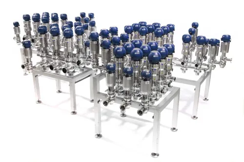 Valves clusters