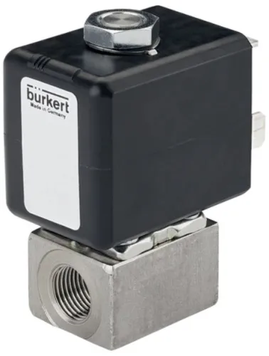 Solenoid valve Burkert type 7011 - Direct-acting 2/2-way plunger valve