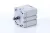 Single acting cylinder | magnetic piston | male thread | Z-series HAFNER ZEF
