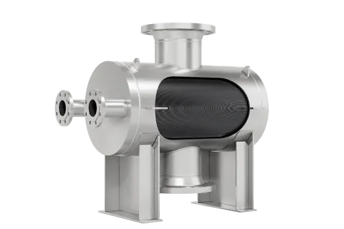 JAG shield heat exchangers