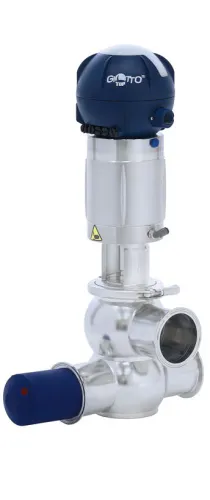 Single seat valve for pigging systems Bardiani BBZPPG