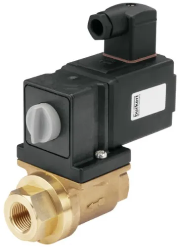 Solenoid valve Burkert type 0131 - Direct-acting 2/2-way or 3/2-way toggle valve