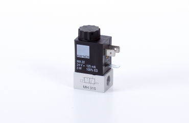 Direct acting solenoid valve MH 3_ _