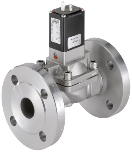 Water solenoid valve Burkert type 5282 - Servo-assisted 2/2-way diaphragm valve