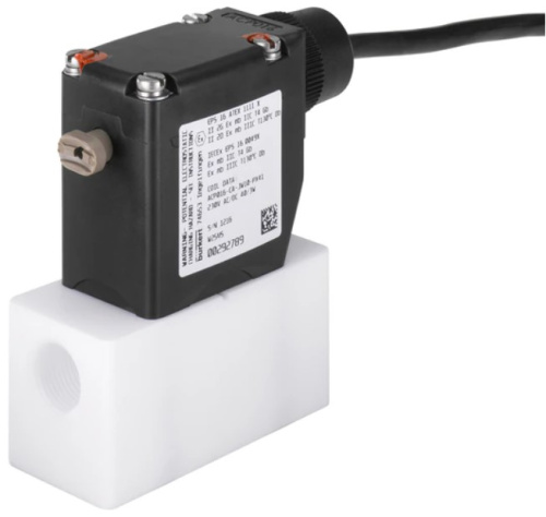 Solenoid valve Burkert type 0121 - Direct-acting 2/2 or 3/2-way pivoted armature valve