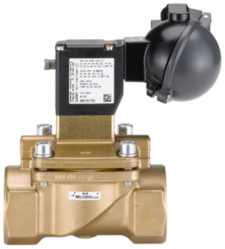 Water solenoid valve Burkert type 5282 - Servo-assisted 2/2-way diaphragm valve Water solenoid valve Burkert type 5282 - Servo-assisted 2/2-way diaphragm valve