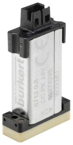 Solenoid valve Burkert Type 6712 - 2/2-way Whisper Valve with media separation