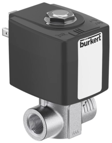 Hazardous location solenoids type 6440 - Servo-assisted 2/2-way piston valve