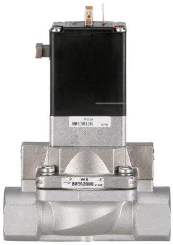 Water solenoid valve Burkert type 5282 - Servo-assisted 2/2-way diaphragm valve