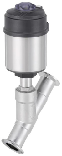 Pneumatically operated 2-way angle seat control valve Burkert Type 2300