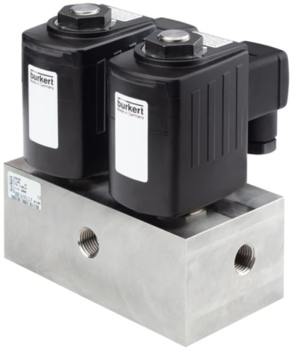 Steam solenoid valve Burkert type 6240 - Servo-assisted 2/2-way piston valve Steam solenoid valve Burkert type 6240 - Servo-assisted 2/2-way piston valve