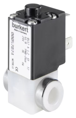 Solenoid valve Burkert type 0117 - 2/2 way Plunger-Solenoid Valve with separating diaphragm