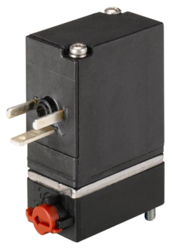 Solenoid valve Burkert type 6106 - 2/2 or 3/2 way Pneumatic-Rocker-Solenoid Valve
