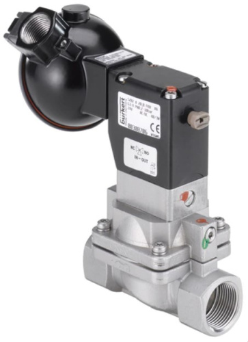 Water solenoid valve Burkert type 5282 - Servo-assisted 2/2-way diaphragm valve Water solenoid valve Burkert type 5282 - Servo-assisted 2/2-way diaphragm valve